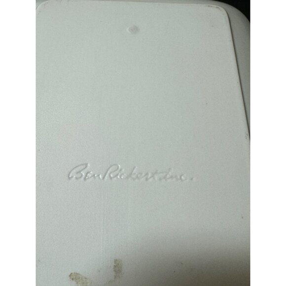 Ben Rickert Inc. Fine China Floral Decorative Plate Hand-Painted Made In Japan - Picture 4 of 6